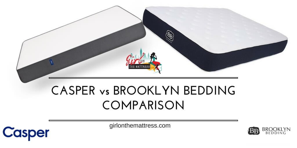 Casper vs Brooklyn Bedding Mattress Comparison, Brooklyn Bedding vs Casper